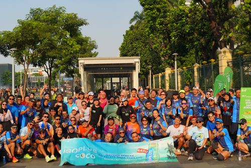 Race photo from Lari Bareng Yuk!