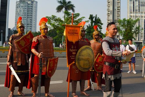 Race photo from Lari Bareng Yuk!