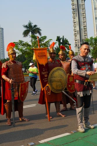 Race photo from Lari Bareng Yuk!