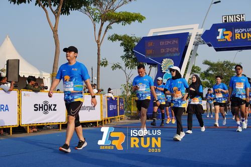 Race photo from ISOPLUS RUN 2025 - JAKARTA