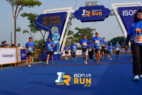 Race photo from ISOPLUS RUN 2025 - JAKARTA
