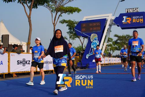 Race photo from ISOPLUS RUN 2025 - JAKARTA