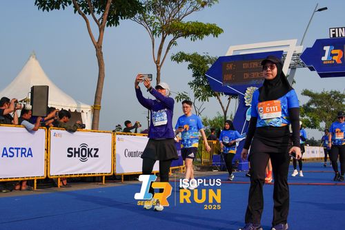 Race photo from ISOPLUS RUN 2025 - JAKARTA