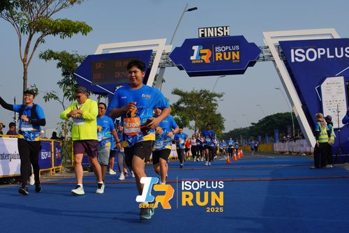 Race photo from ISOPLUS RUN 2025 - JAKARTA