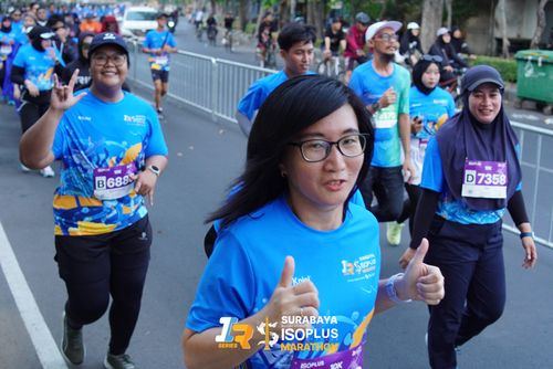 Race photo from SURABAYA ISOPLUS MARATHON 2025