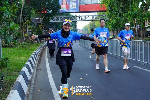 Race photo from SURABAYA ISOPLUS MARATHON 2025