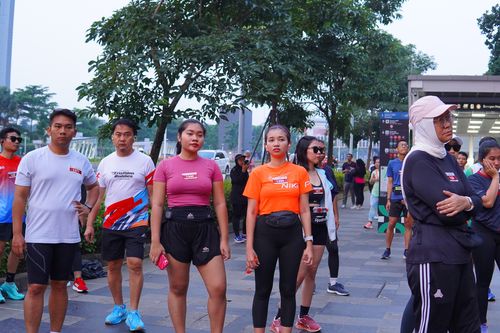 Race photo from One Run 10K Vibes 2024