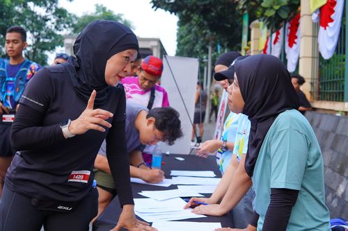 Race photo from One Run 10K Vibes 2024