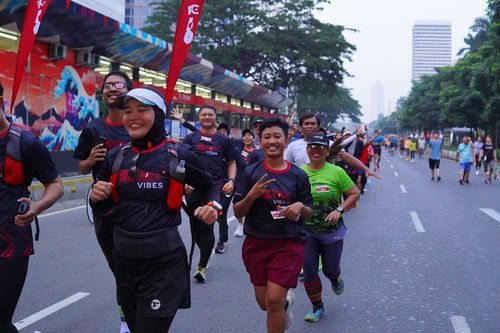 Race photo from One Run 10K Vibes 2024