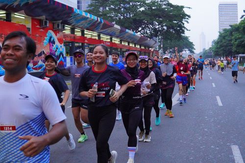 Race photo from One Run 10K Vibes 2024