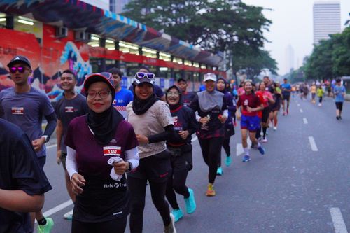Race photo from One Run 10K Vibes 2024