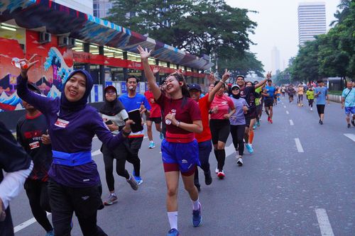 Race photo from One Run 10K Vibes 2024