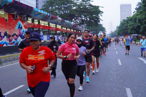Race photo from One Run 10K Vibes 2024