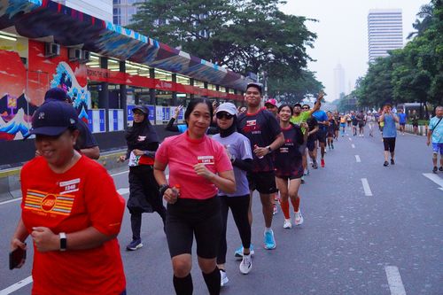 Race photo from One Run 10K Vibes 2024