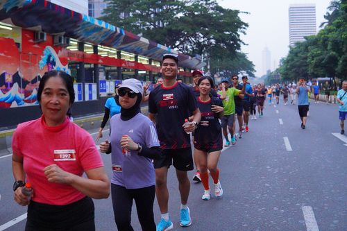 Race photo from One Run 10K Vibes 2024