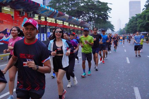 Race photo from One Run 10K Vibes 2024
