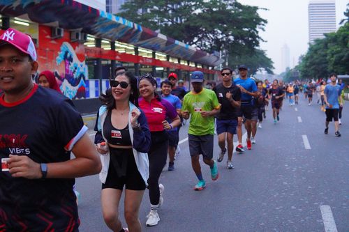 Race photo from One Run 10K Vibes 2024