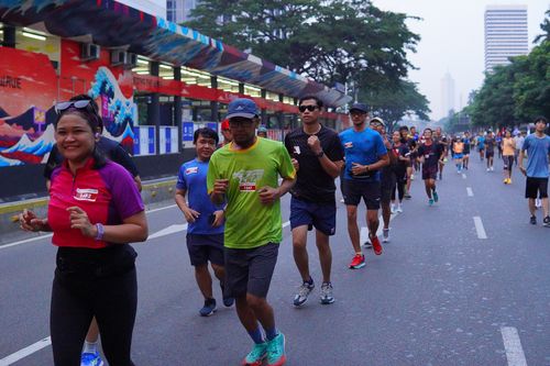 Race photo from One Run 10K Vibes 2024