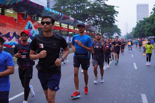 Race photo from One Run 10K Vibes 2024