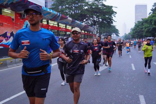 Race photo from One Run 10K Vibes 2024