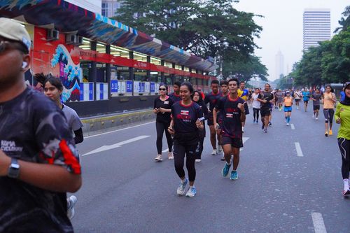 Race photo from One Run 10K Vibes 2024