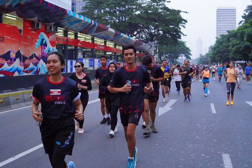 Race photo from One Run 10K Vibes 2024