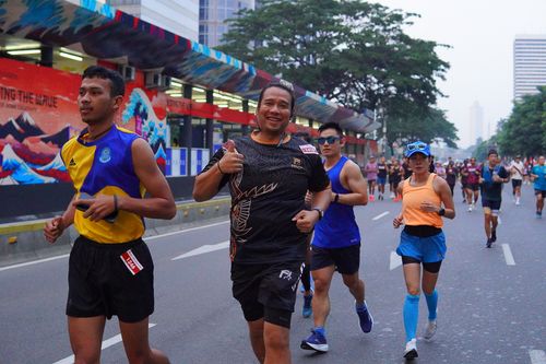Race photo from One Run 10K Vibes 2024