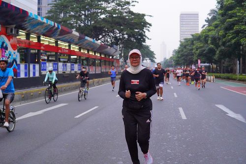 Race photo from One Run 10K Vibes 2024