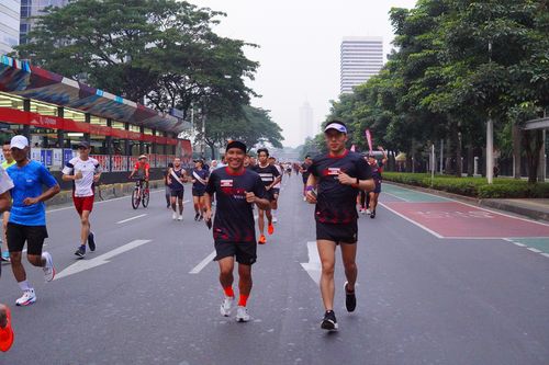 Race photo from One Run 10K Vibes 2024