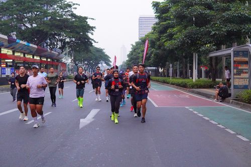 Race photo from One Run 10K Vibes 2024
