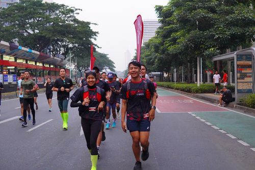 Race photo from One Run 10K Vibes 2024