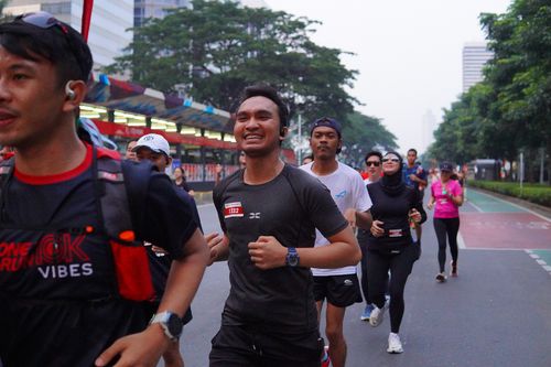 Race photo from One Run 10K Vibes 2024