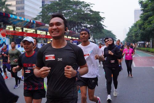 Race photo from One Run 10K Vibes 2024