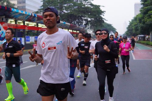 Race photo from One Run 10K Vibes 2024