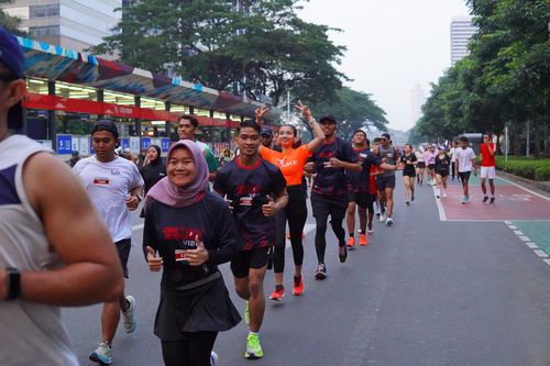 Race photo from One Run 10K Vibes 2024