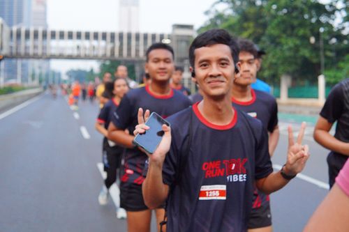 Race photo from One Run 10K Vibes 2024