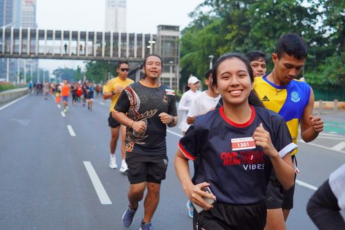 Race photo from One Run 10K Vibes 2024