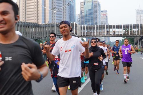 Race photo from One Run 10K Vibes 2024