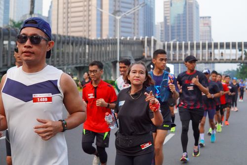 Race photo from One Run 10K Vibes 2024