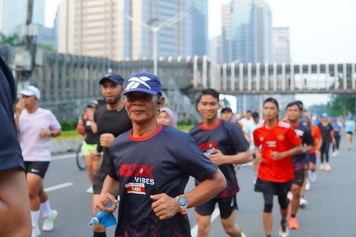 Race photo from One Run 10K Vibes 2024