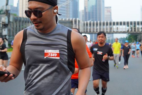 Race photo from One Run 10K Vibes 2024