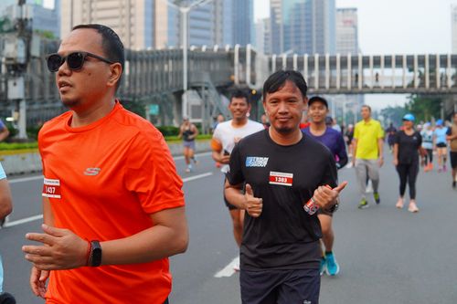 Race photo from One Run 10K Vibes 2024
