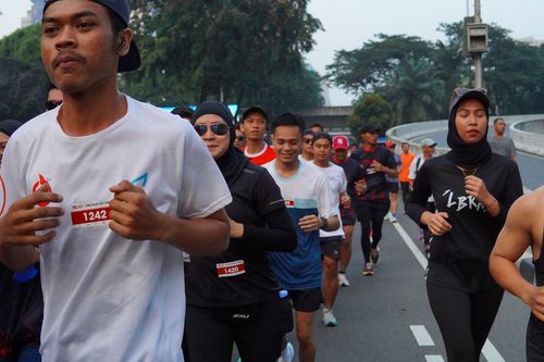 Race photo from One Run 10K Vibes 2024