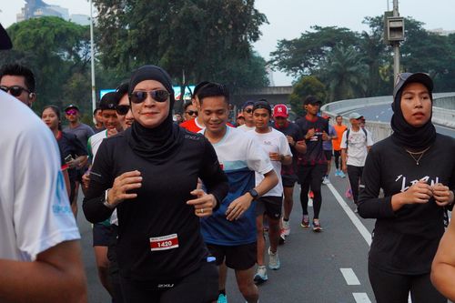 Race photo from One Run 10K Vibes 2024
