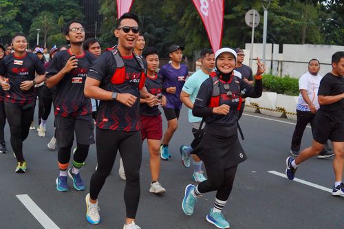 Race photo from One Run 10K Vibes 2024