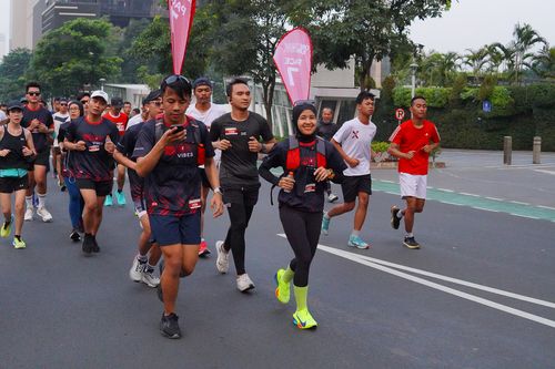 Race photo from One Run 10K Vibes 2024