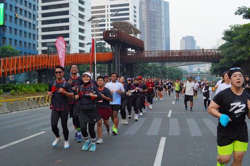 Race photo from One Run 10K Vibes 2024