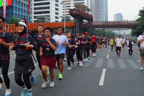Race photo from One Run 10K Vibes 2024