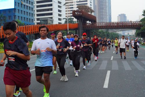Race photo from One Run 10K Vibes 2024