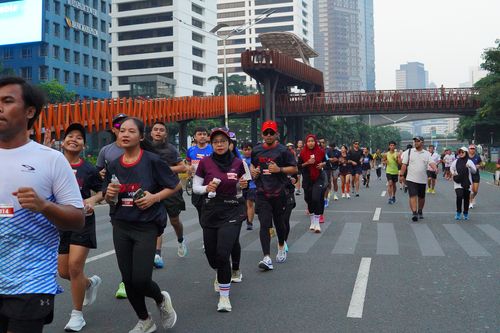Race photo from One Run 10K Vibes 2024